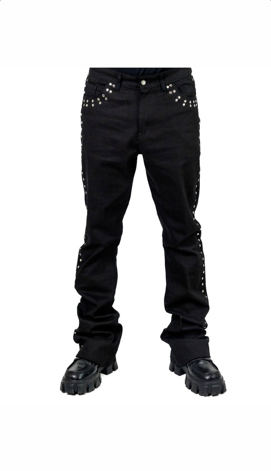 Studded Bootcut Jeans
